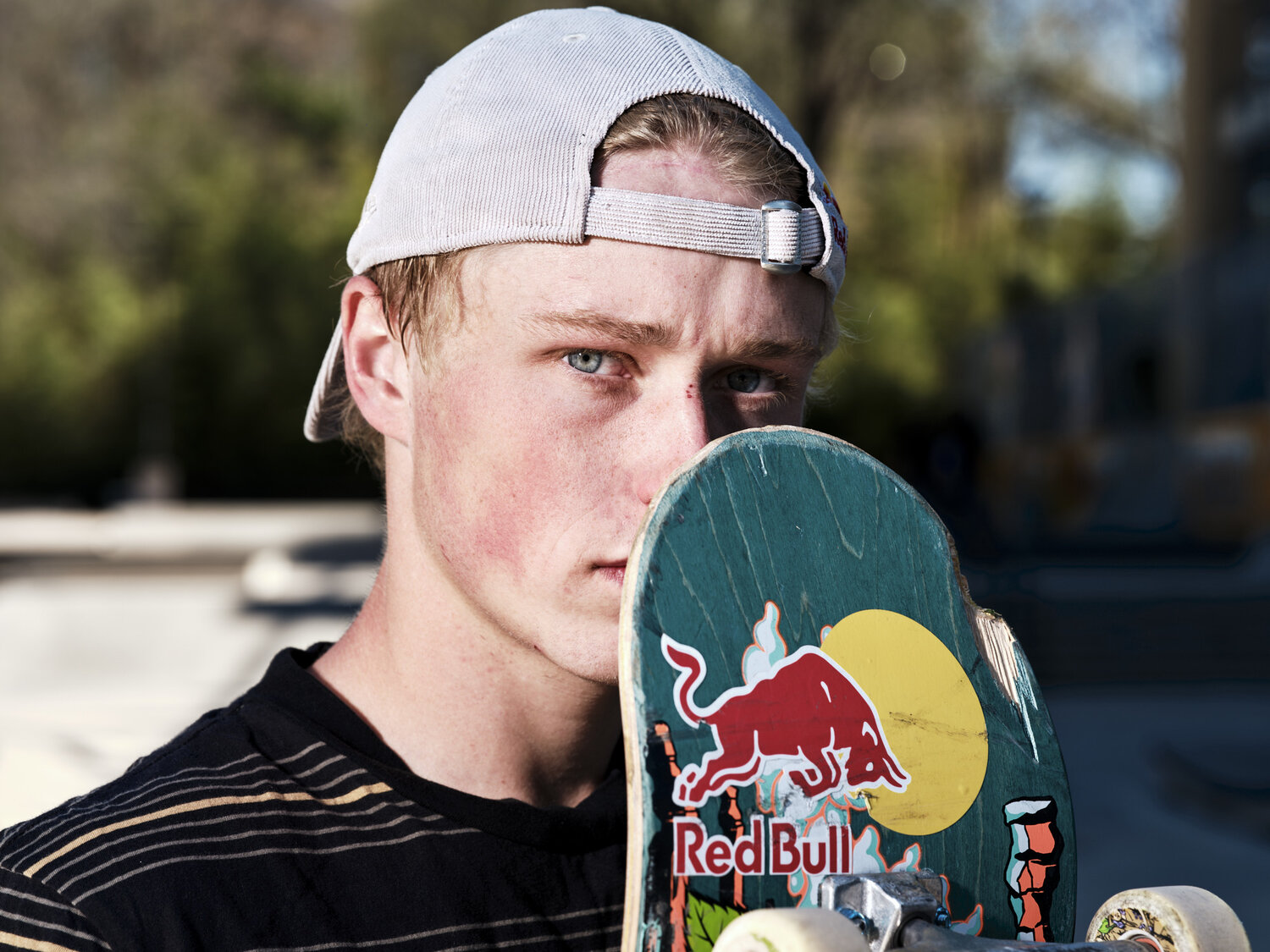 I made this portrait of Red Bull athlete Jake Wooten at House Park in Austin, TX just before the pandemic hit the US.