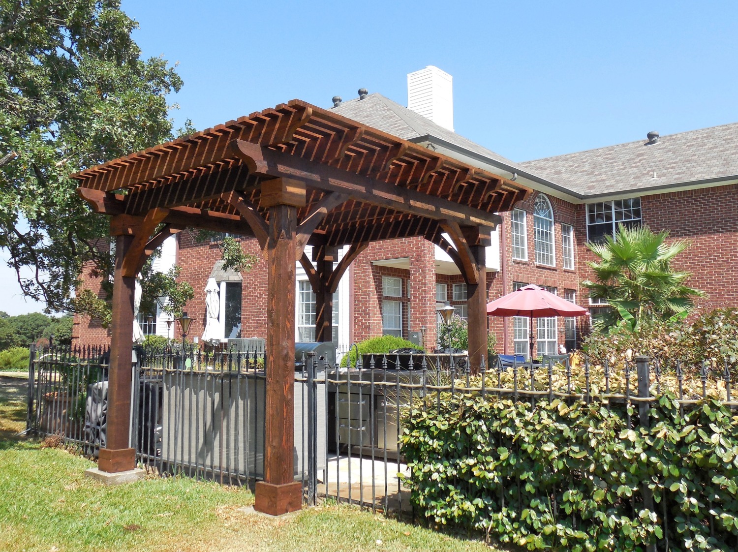 Grill Pergola in Argyle