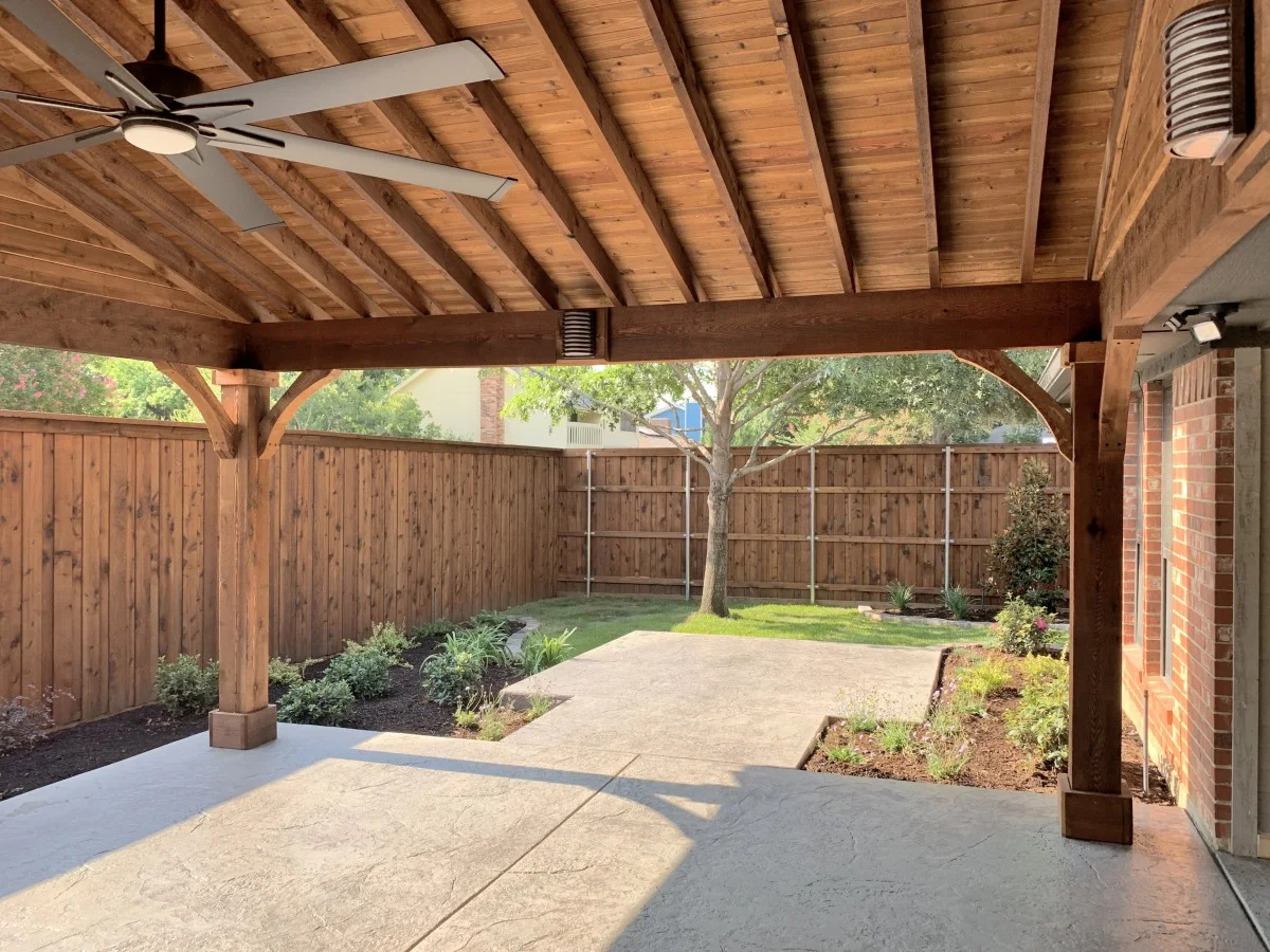 Grapevine Back Yard Renovation