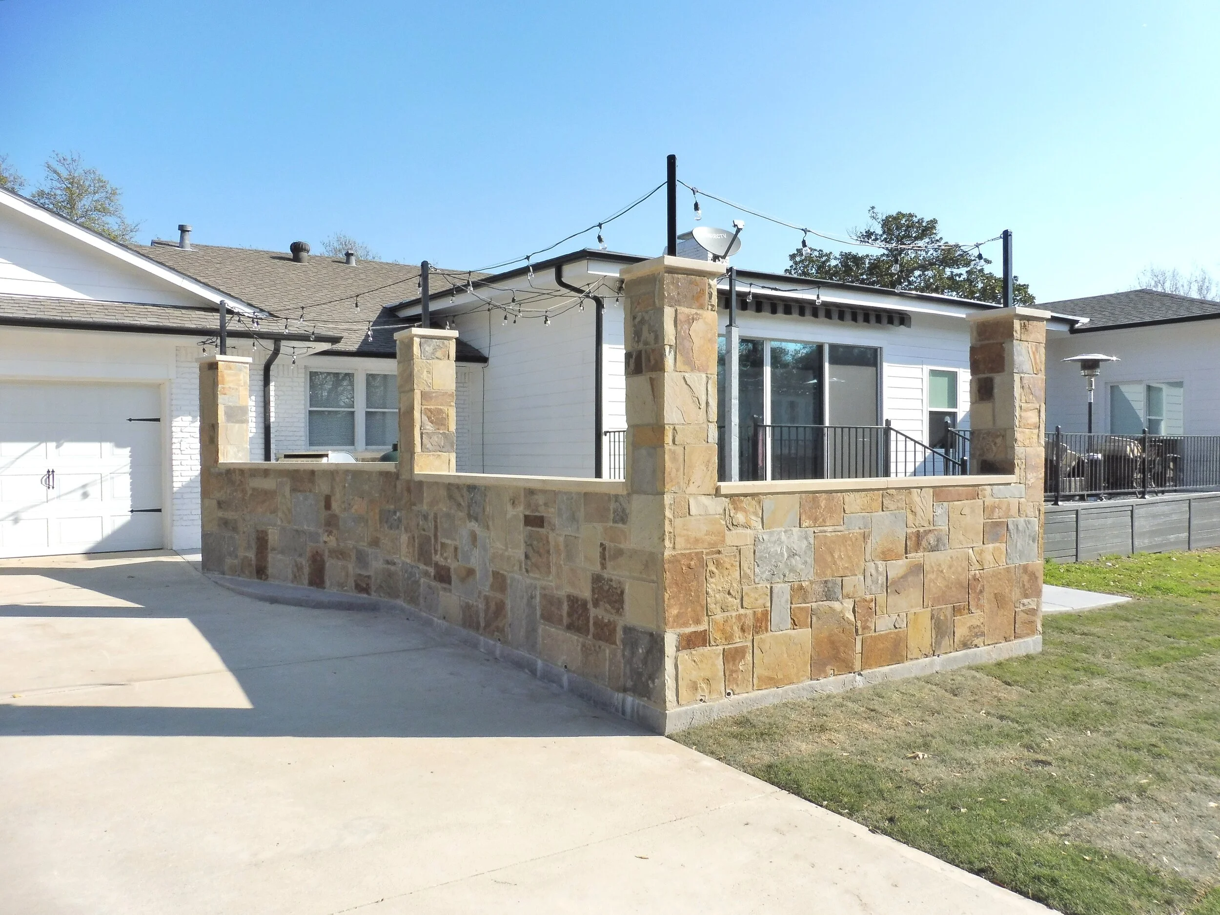 Unique Dallas Fire Pit and Grilling Area Combination - Photo 2