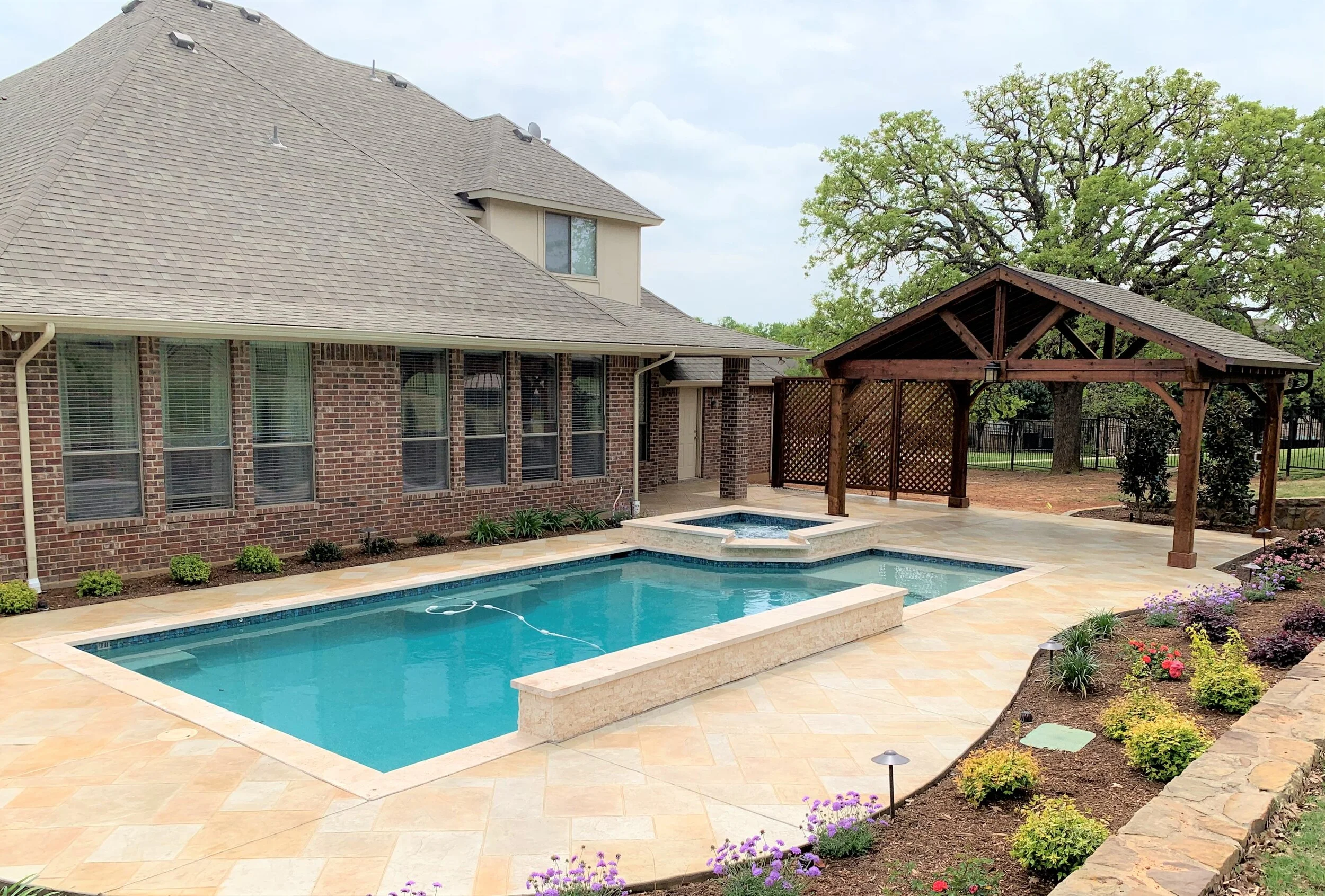 Flower Mound Amazing Back Yard Renovation