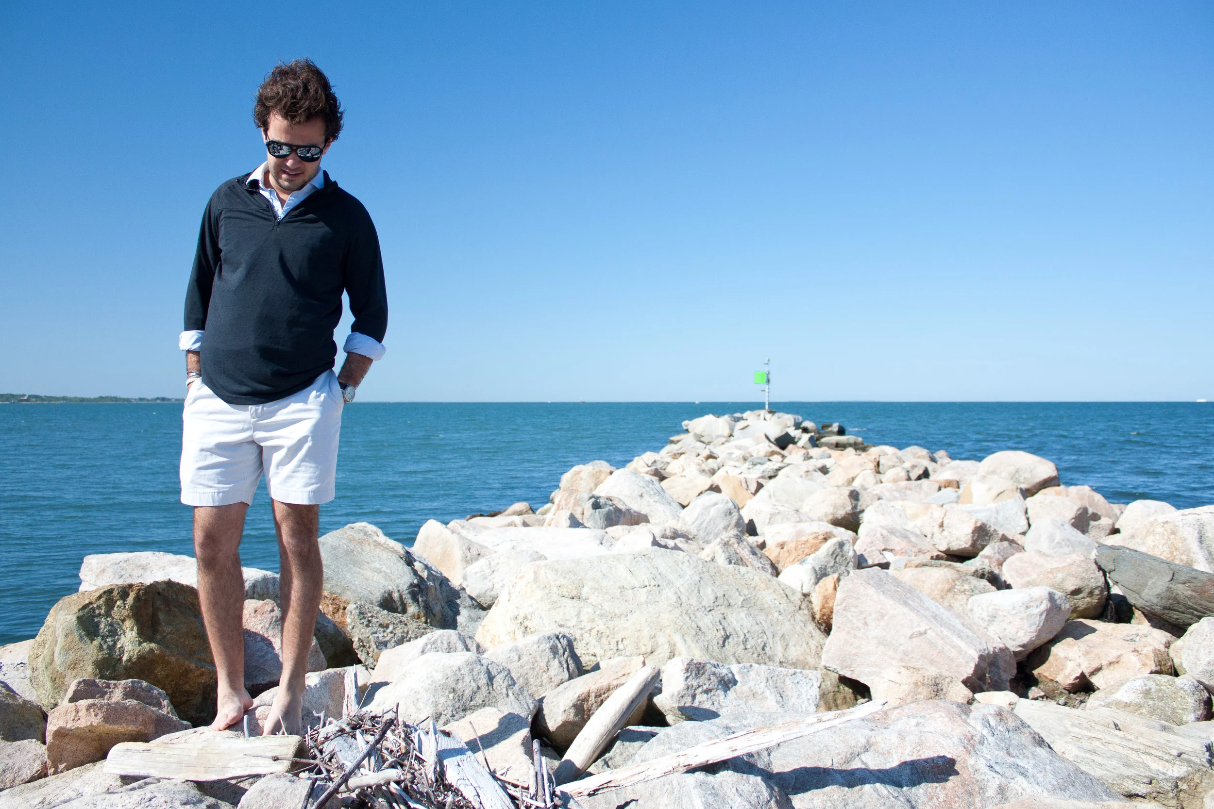 The Fishers Island Sound.