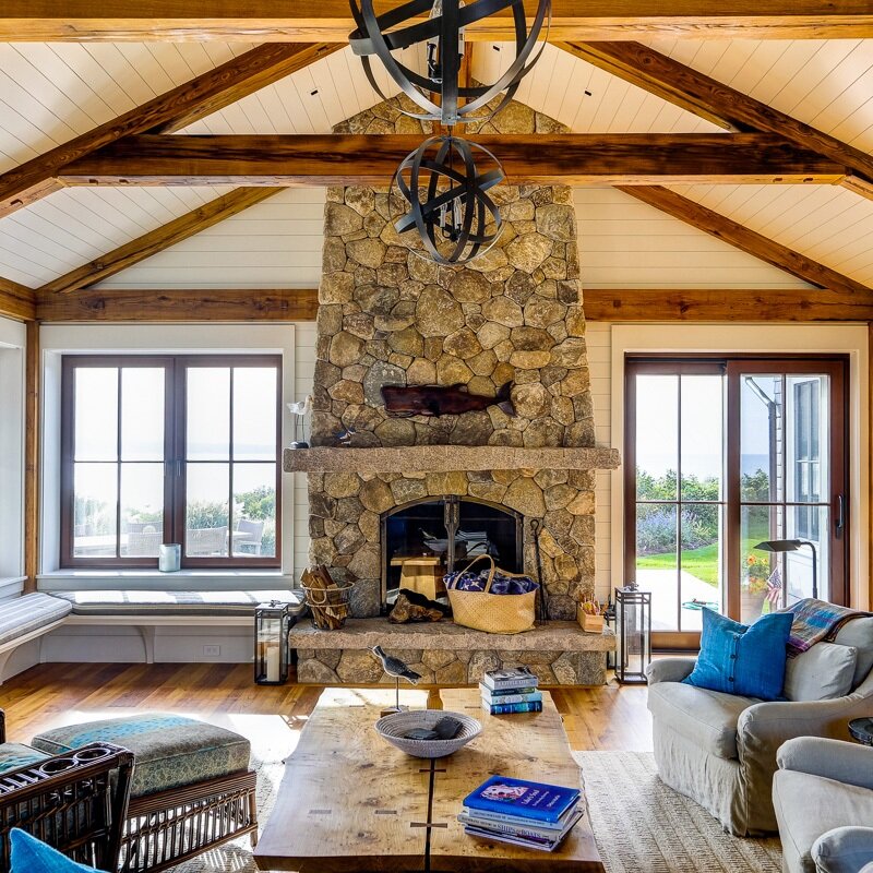 A recently completed project on Martha's Vineyard, MA featured on Houzz.com