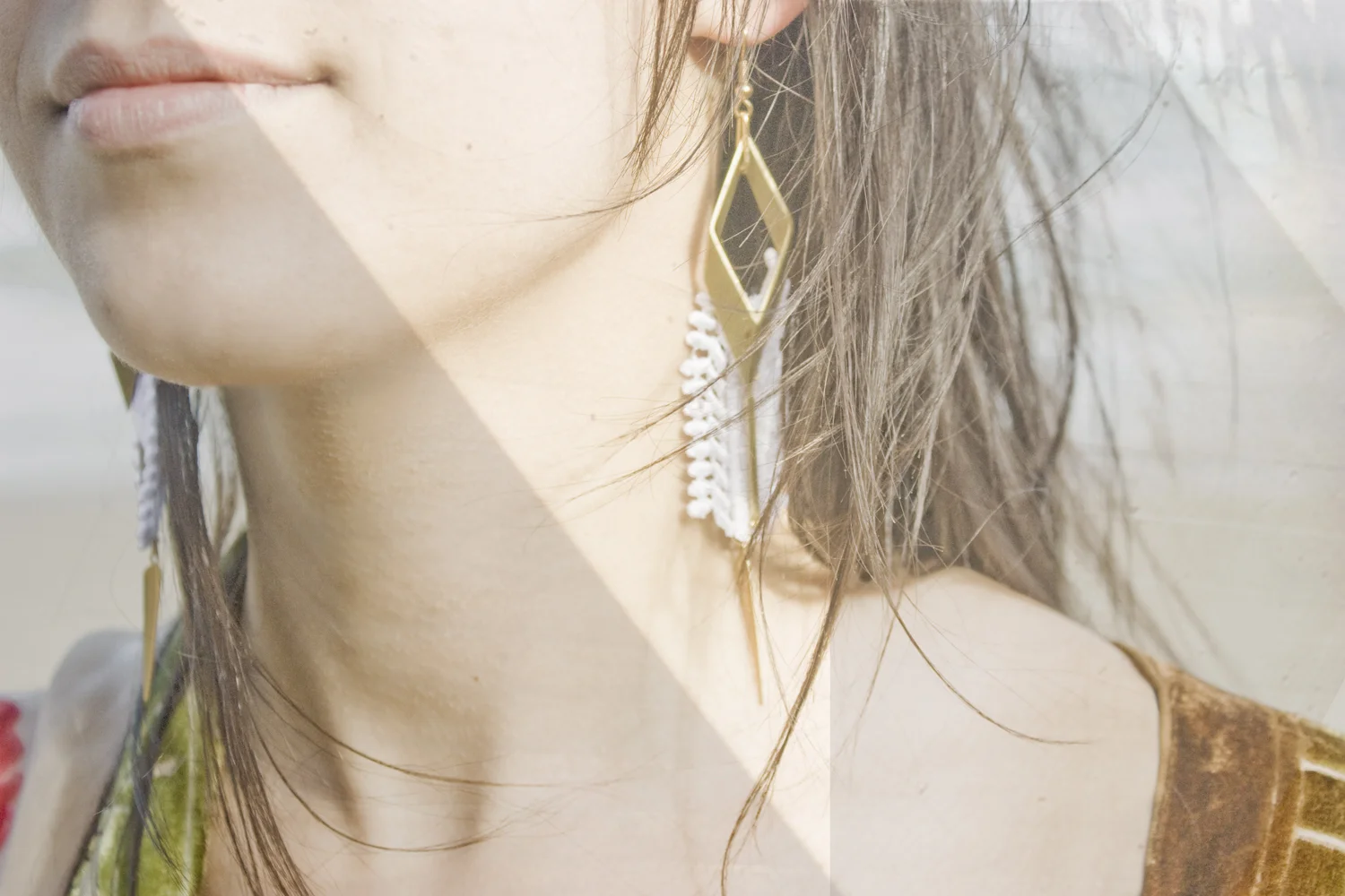   Rays earrings (details here)  