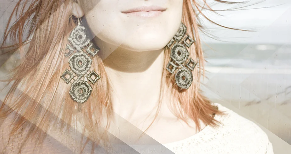  Tiles earrings (SOLD OUT) 