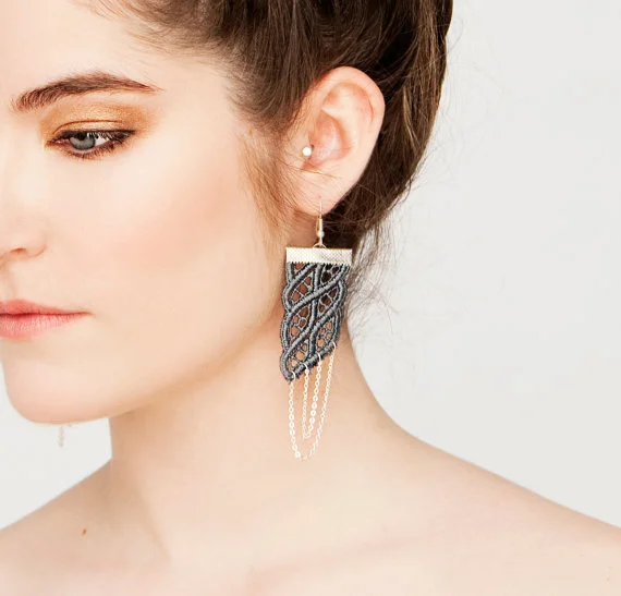Parang rusak earrings
