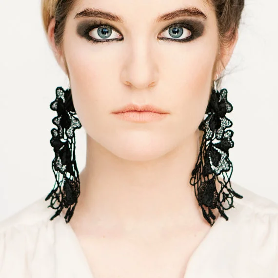 Tangled vines earrings