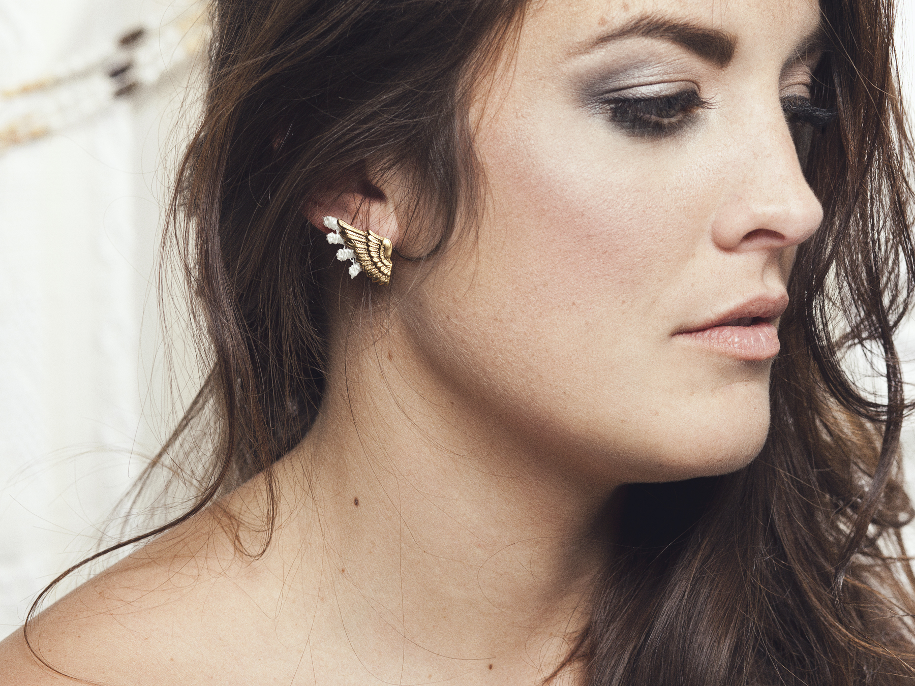   Talaria earrings (details here)  
