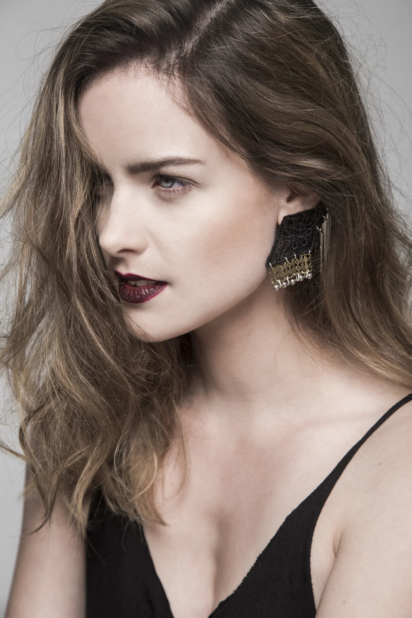   Drop Shadow earrings (details here)  