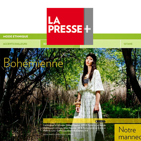  ACCENT D'AILLEURS  By Mélanie Brisson Stylist  La Presse&nbsp;+ / June 2014   Read more&nbsp;here  