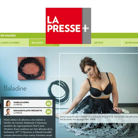  LIGNES COURBES - SPÉCIAL SAINT-VALENTIN  By Mélanie Brisson Stylist  La Presse + / February 2015   Read more here  
