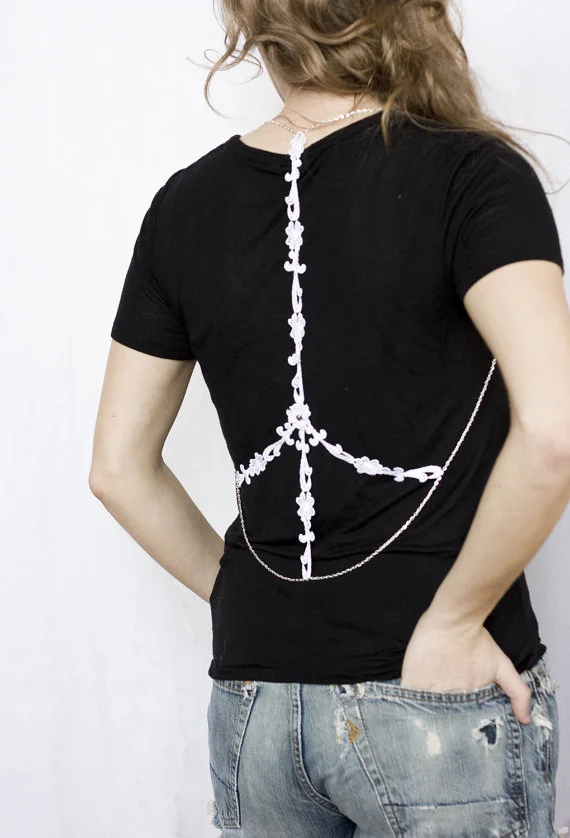 Peace body harness (details here)