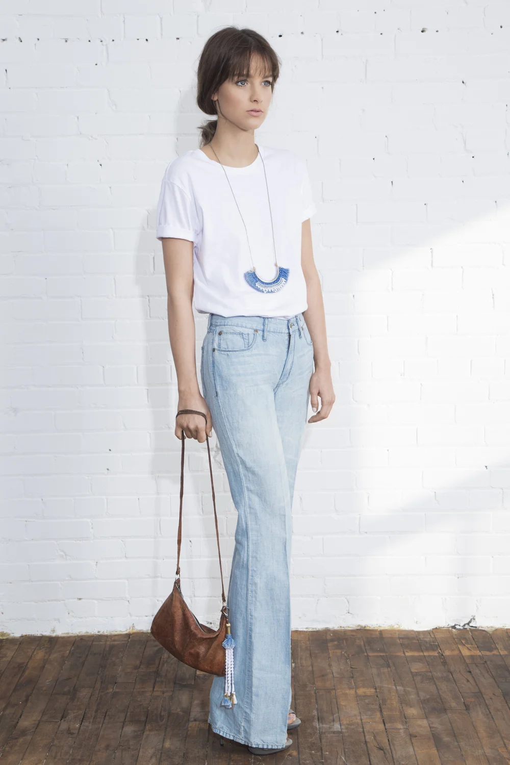   Hula necklace (details here)  +  Banjara bag accessory (details here)  