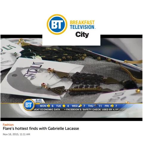 Flare's hottest finds with Gabrielle Lacasse