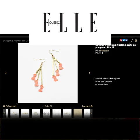 Shopping mode: Bijoux délicats