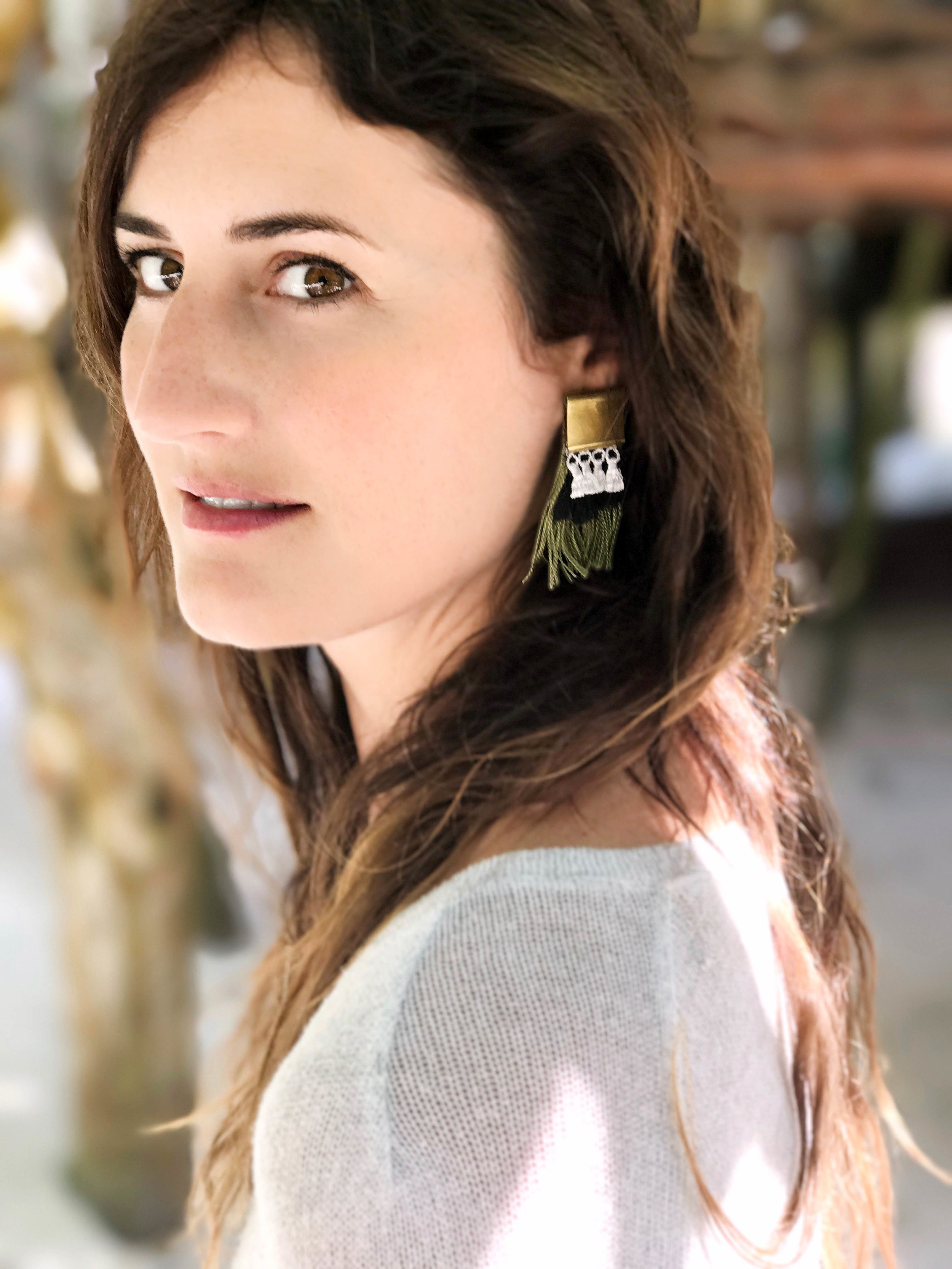   Cheeba earrings (click here for details)  