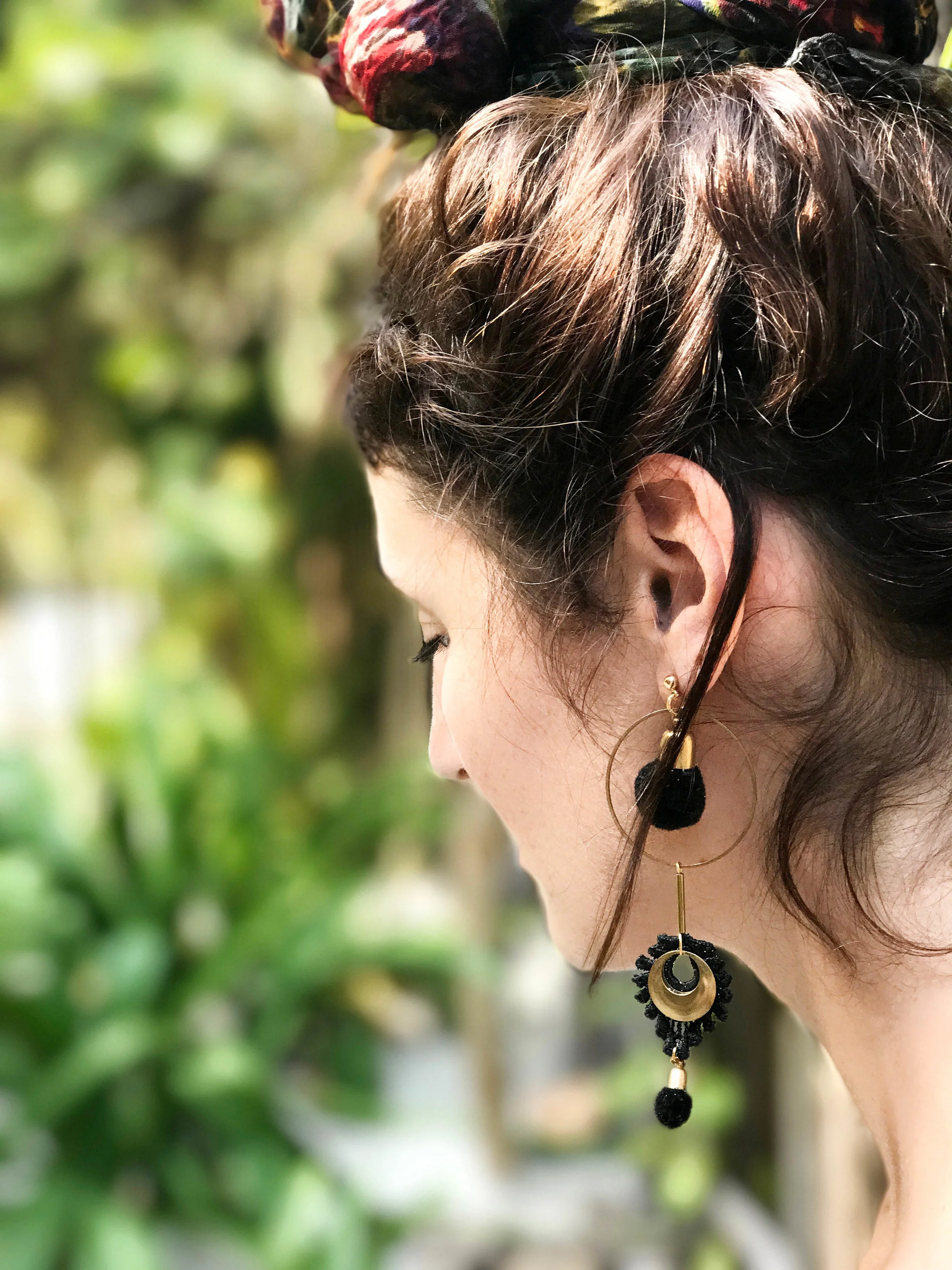   Artillery earrings (click here for details)  