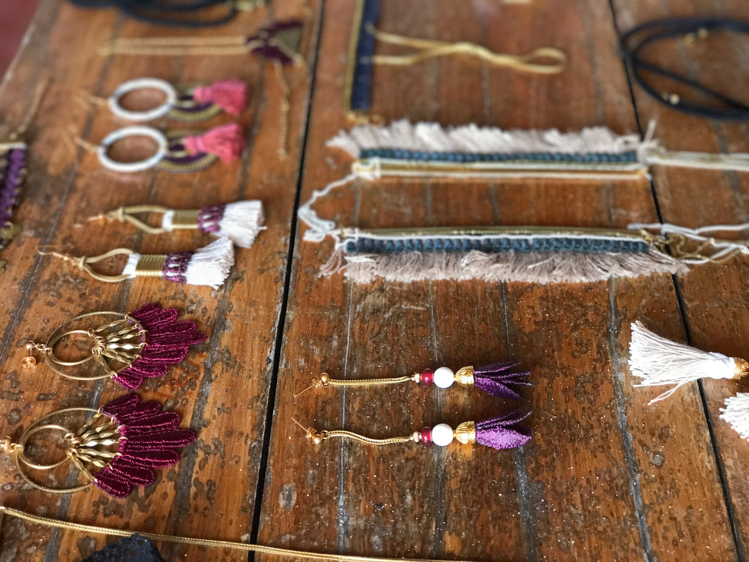 Chandu raspberry Indica Earrings.jpg