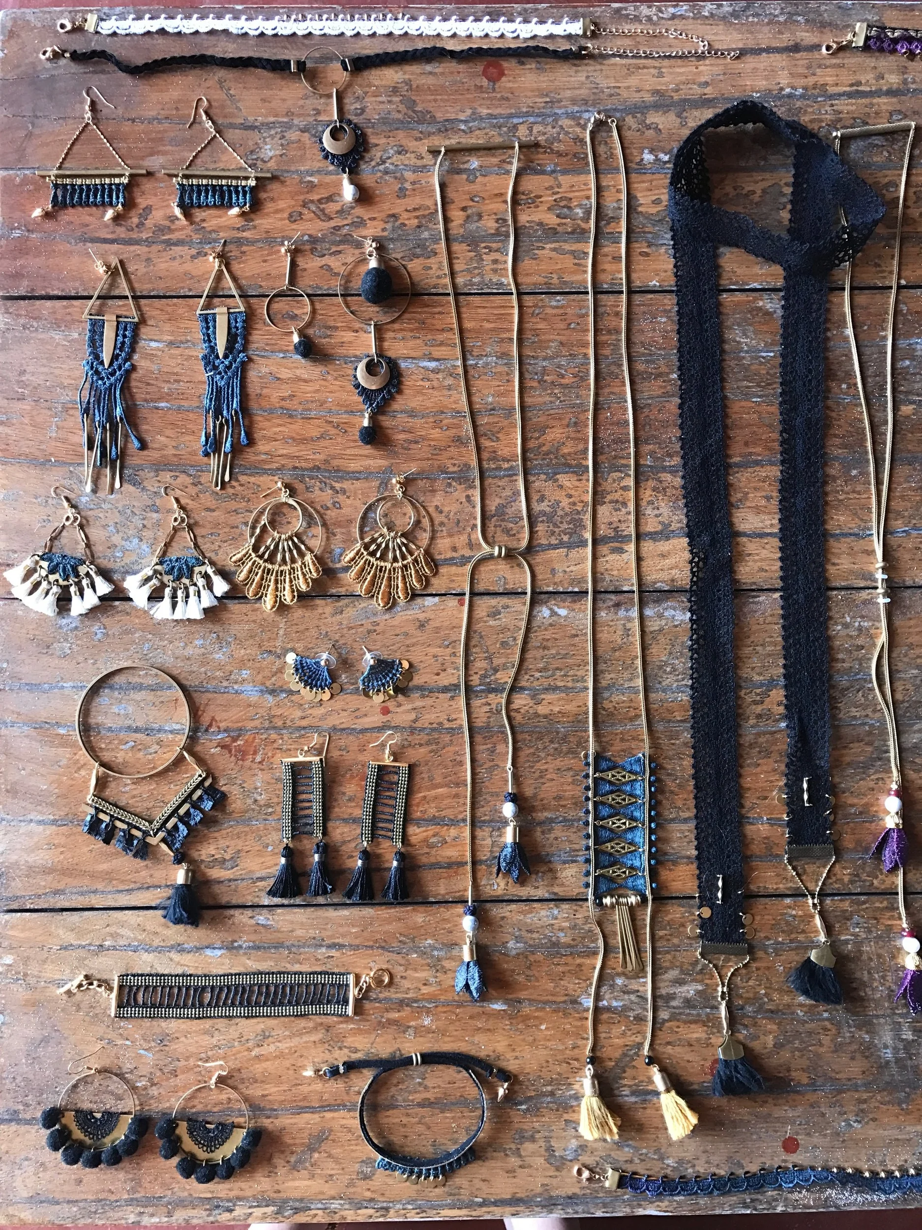 Taima Parlay Artillery earrings neckalce Poppy Kabak Charas.jpg