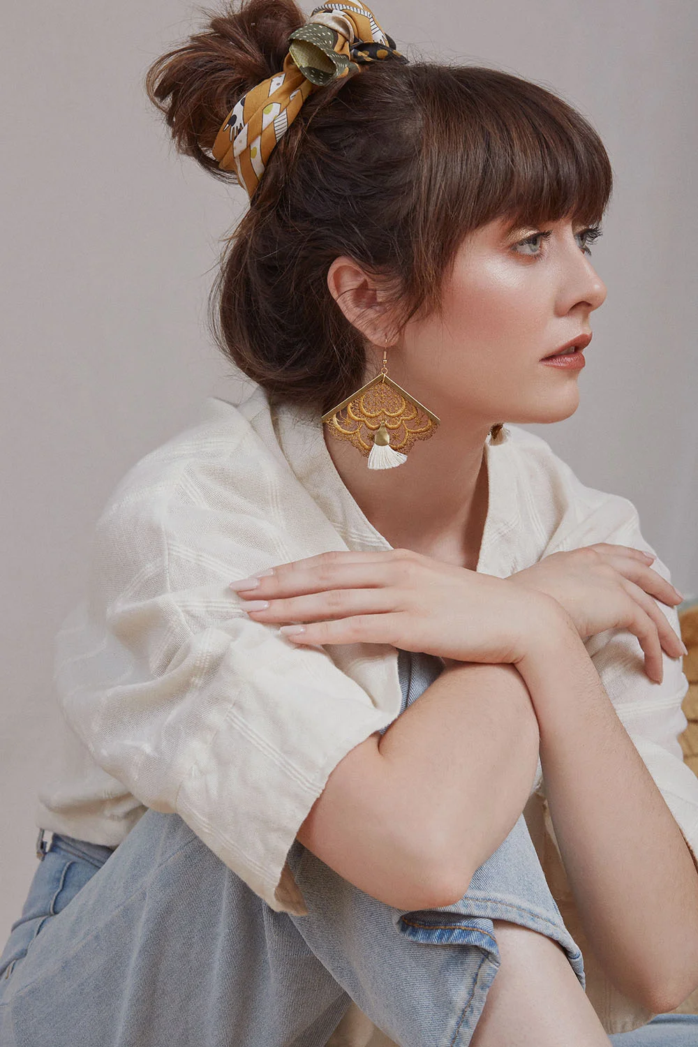   Andes earrings (click here for details)  