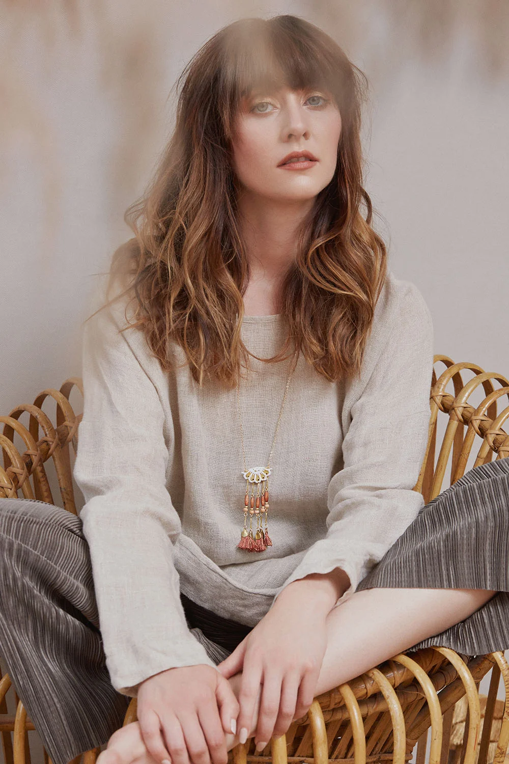   Ocotillo necklace (click here for details)  