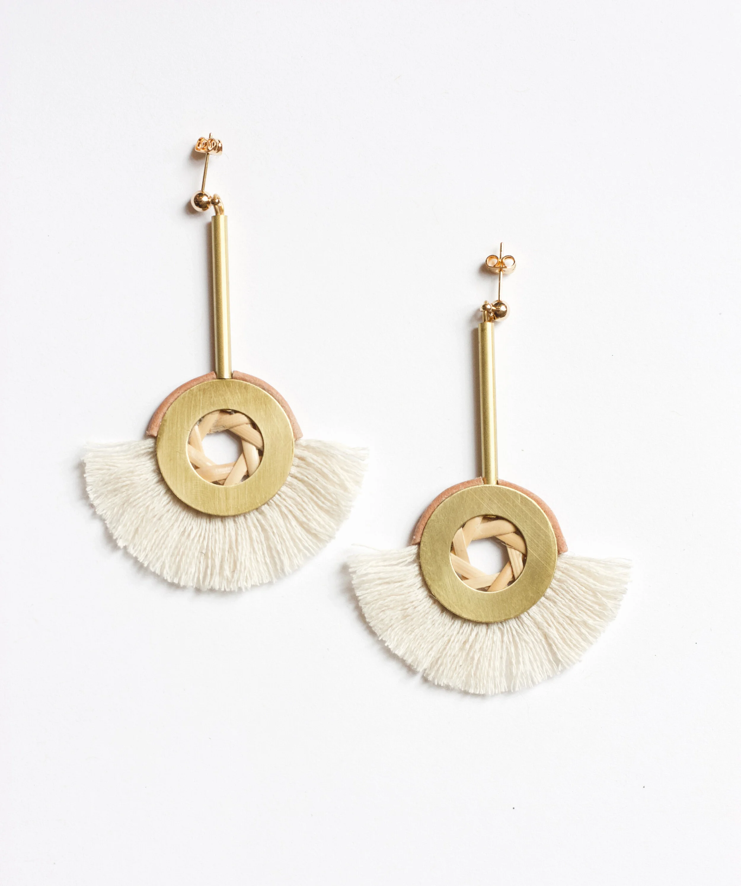 Gazelle earrings cream on white flat.jpeg