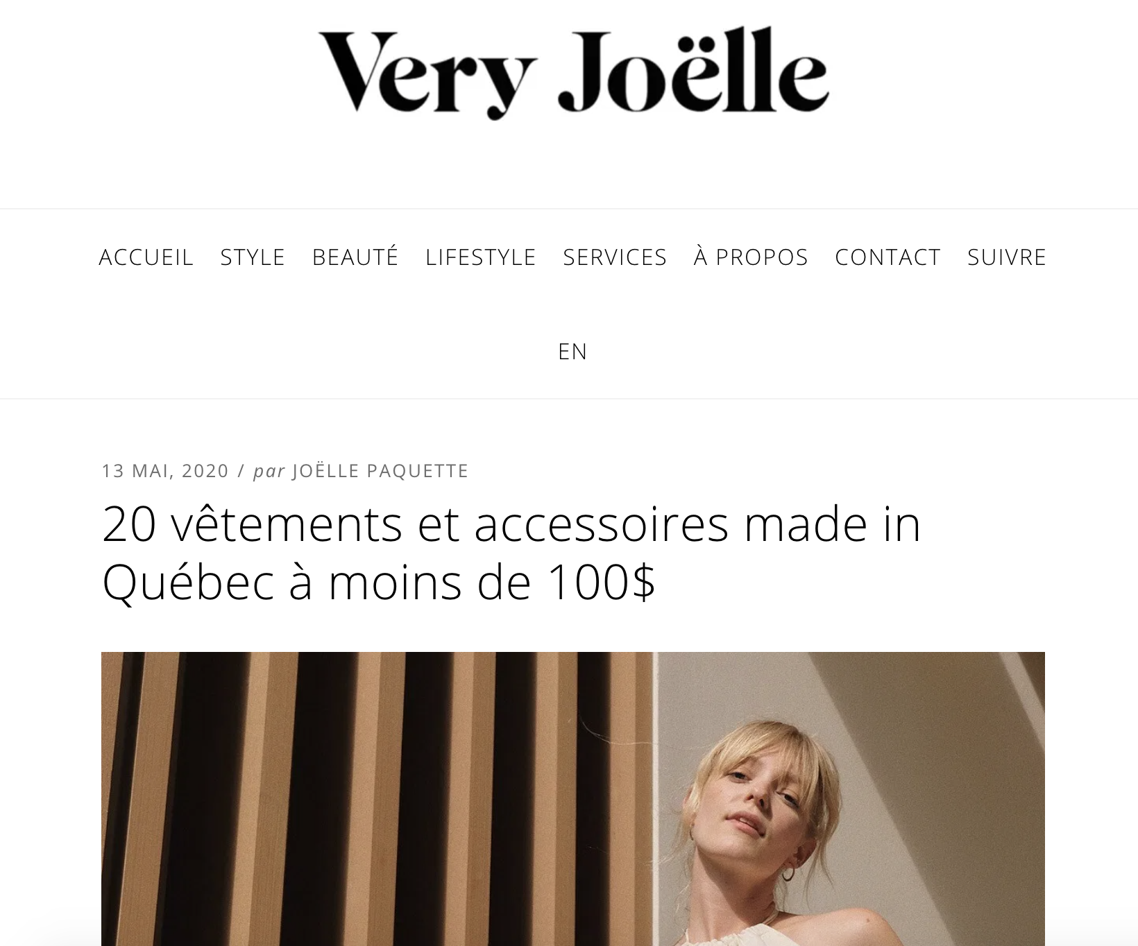   Very Joëlle blog 2020  