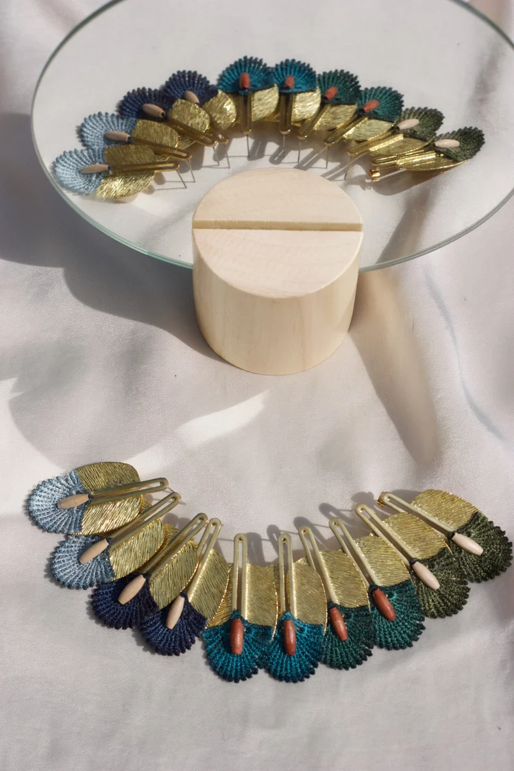 Lau Pama earrings — This Ilk - Vintage lace statement jewelry