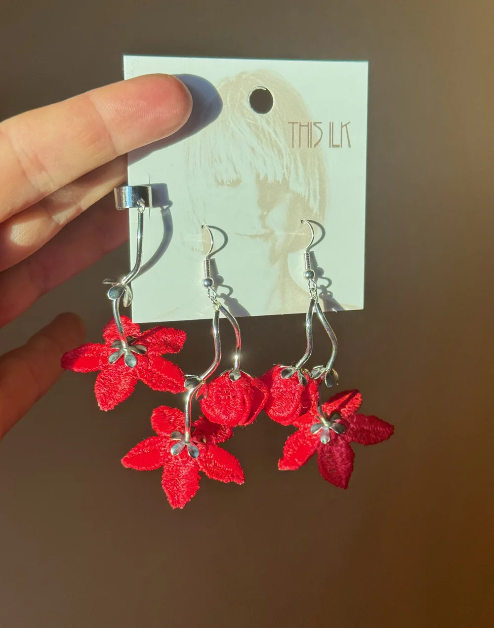 Blossom earrings set — This Ilk - Vintage lace statement jewelry