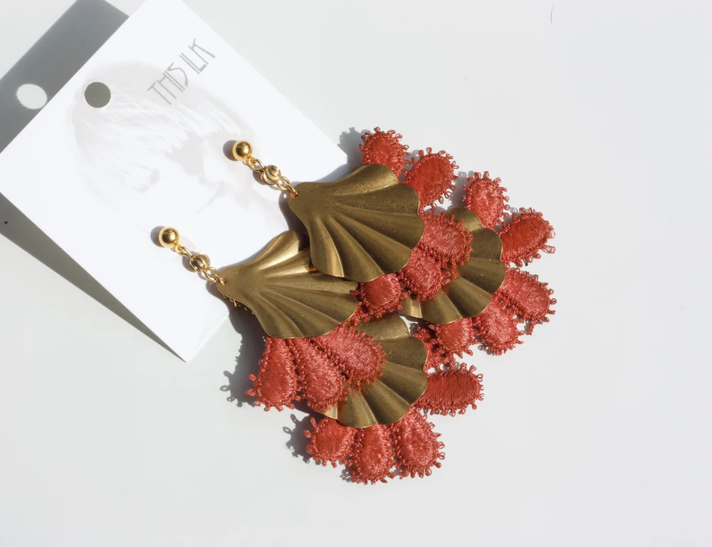 ◆bauble bar◆Gabriela Earrings Fashion Earrings Baublebar Gabriela Fringe Earrings