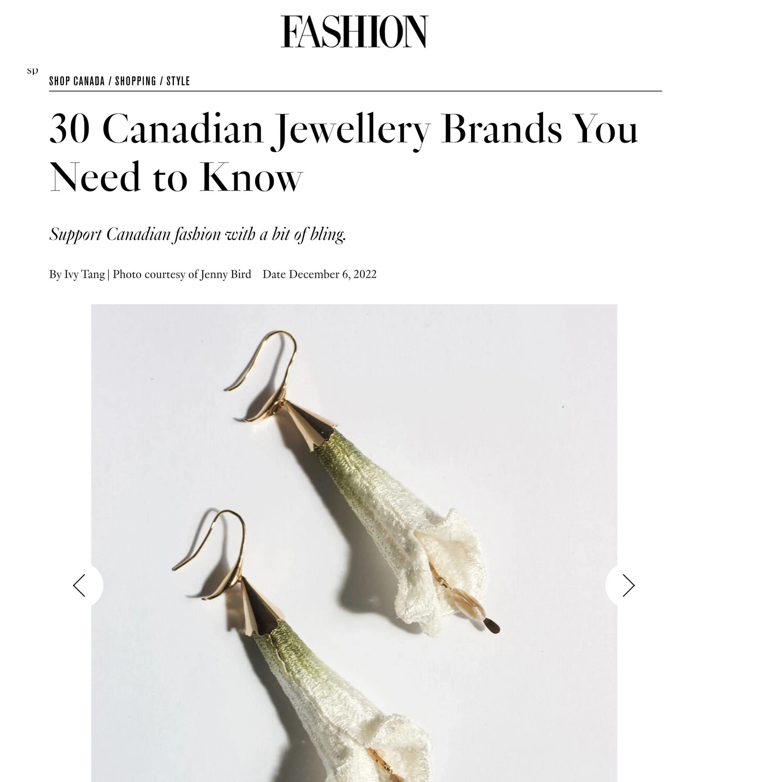  Fashion Magazine, December 6th, 2022 