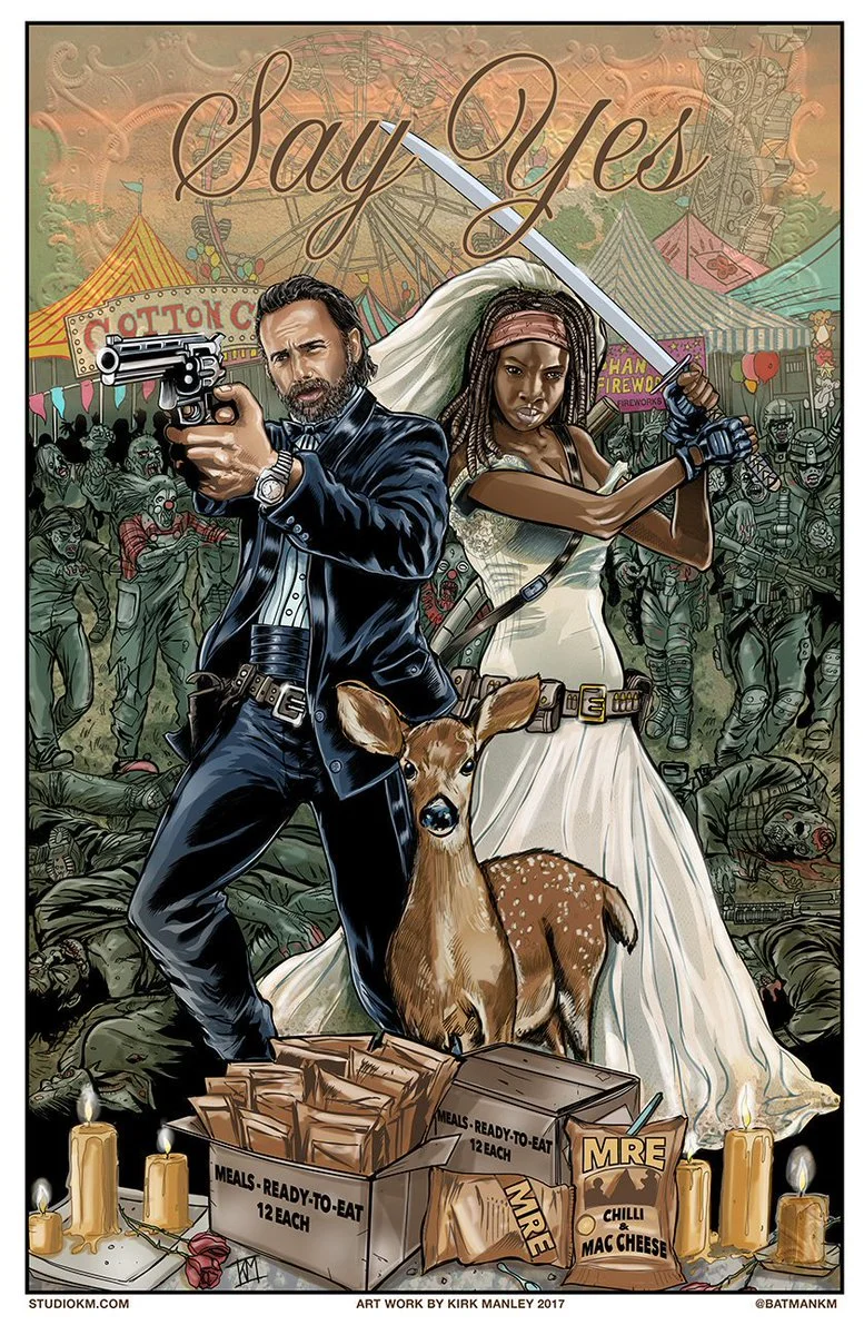 This guy's work is amazing. https://twitter.com/batmankm