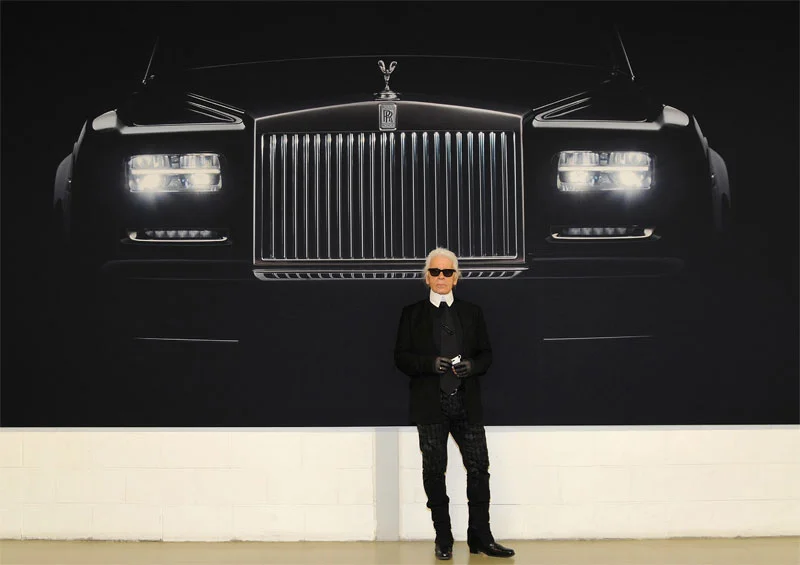 Imágenes de Rolls-Royce por Karl Lagerfeld