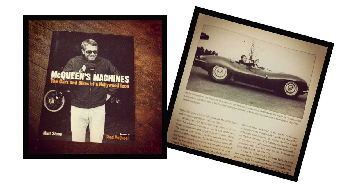 Con información de: McQueen's Machines, The Cars and Bikes of a Hollywood Idol, por Matt Stone