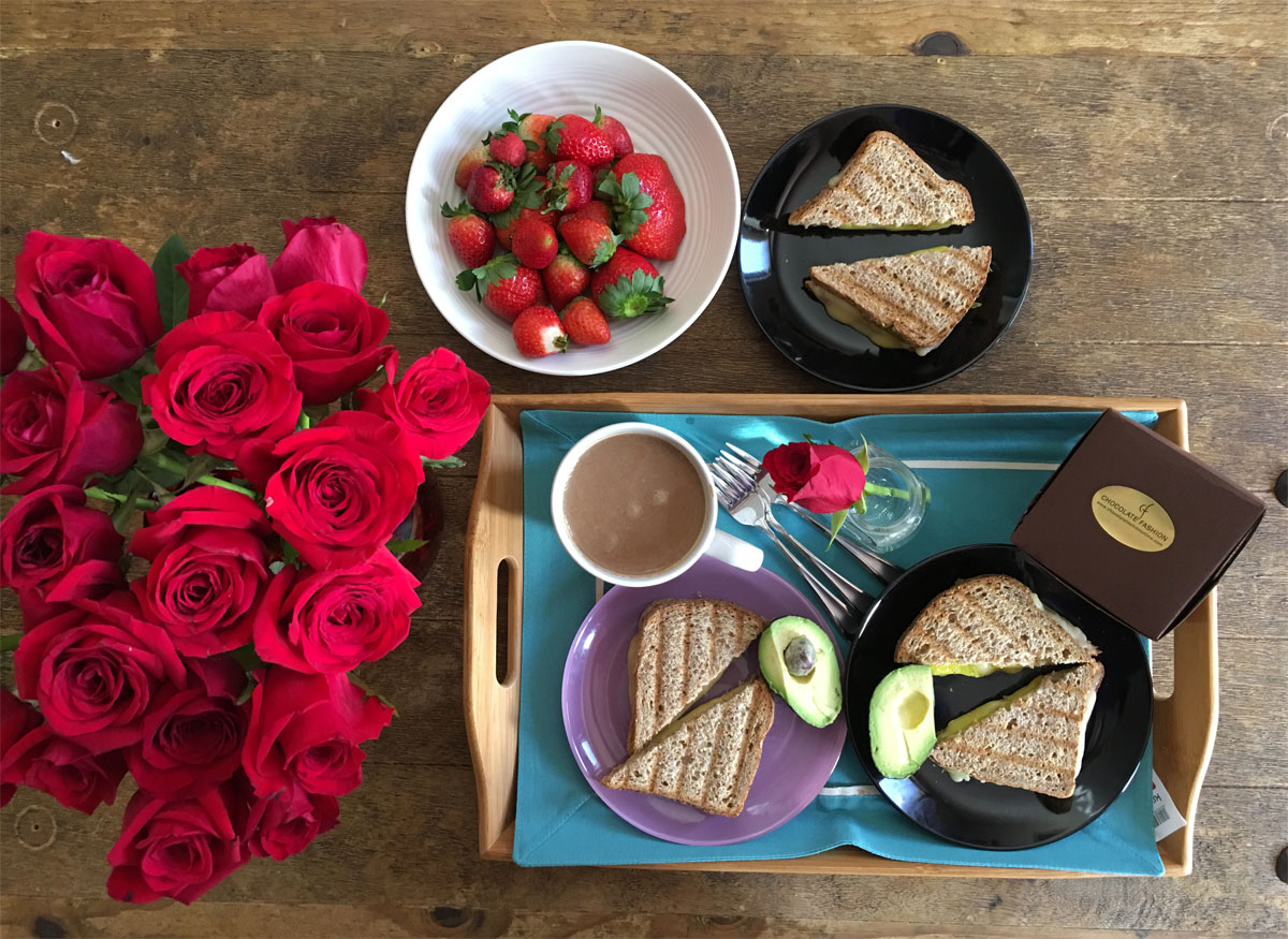 Desayuno de San Valentín para 3 (por ahora...)