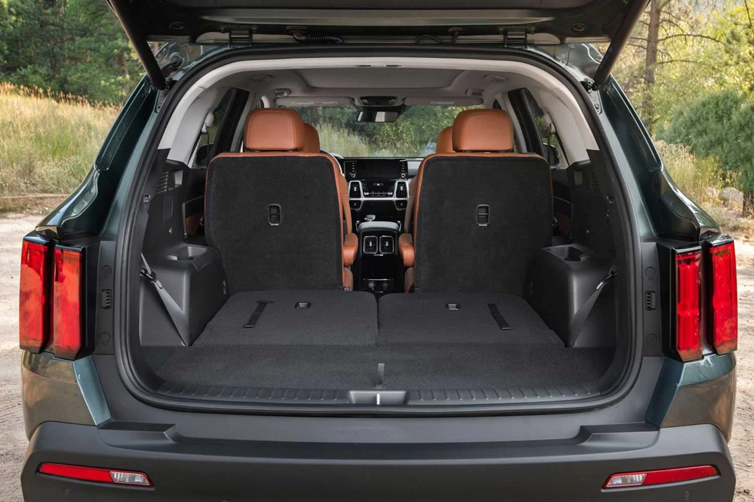 Espacio de carga en el Kia Sorento 2022