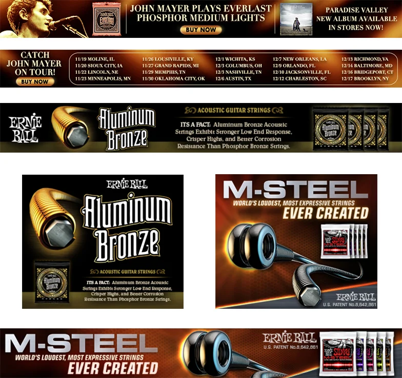Various Web Banners