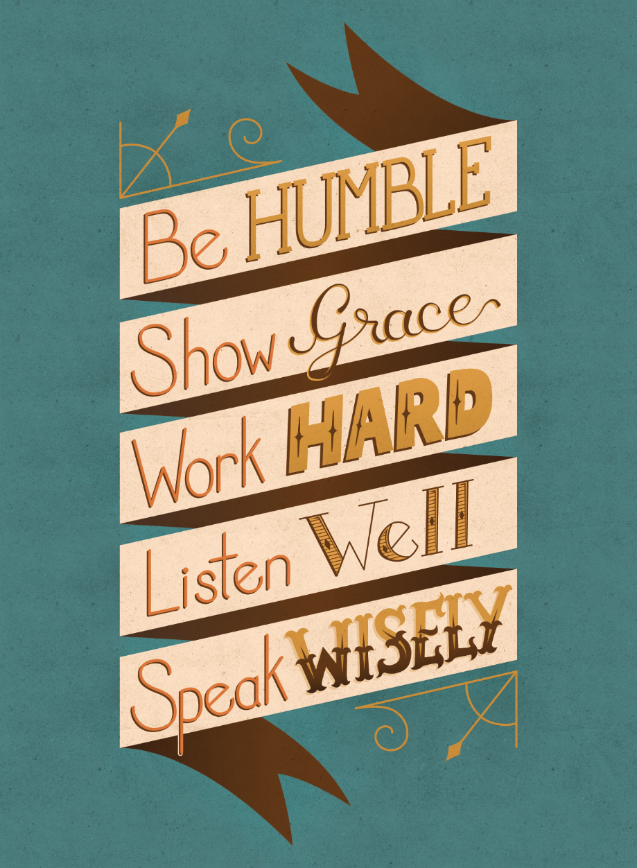 Be Humble Poster