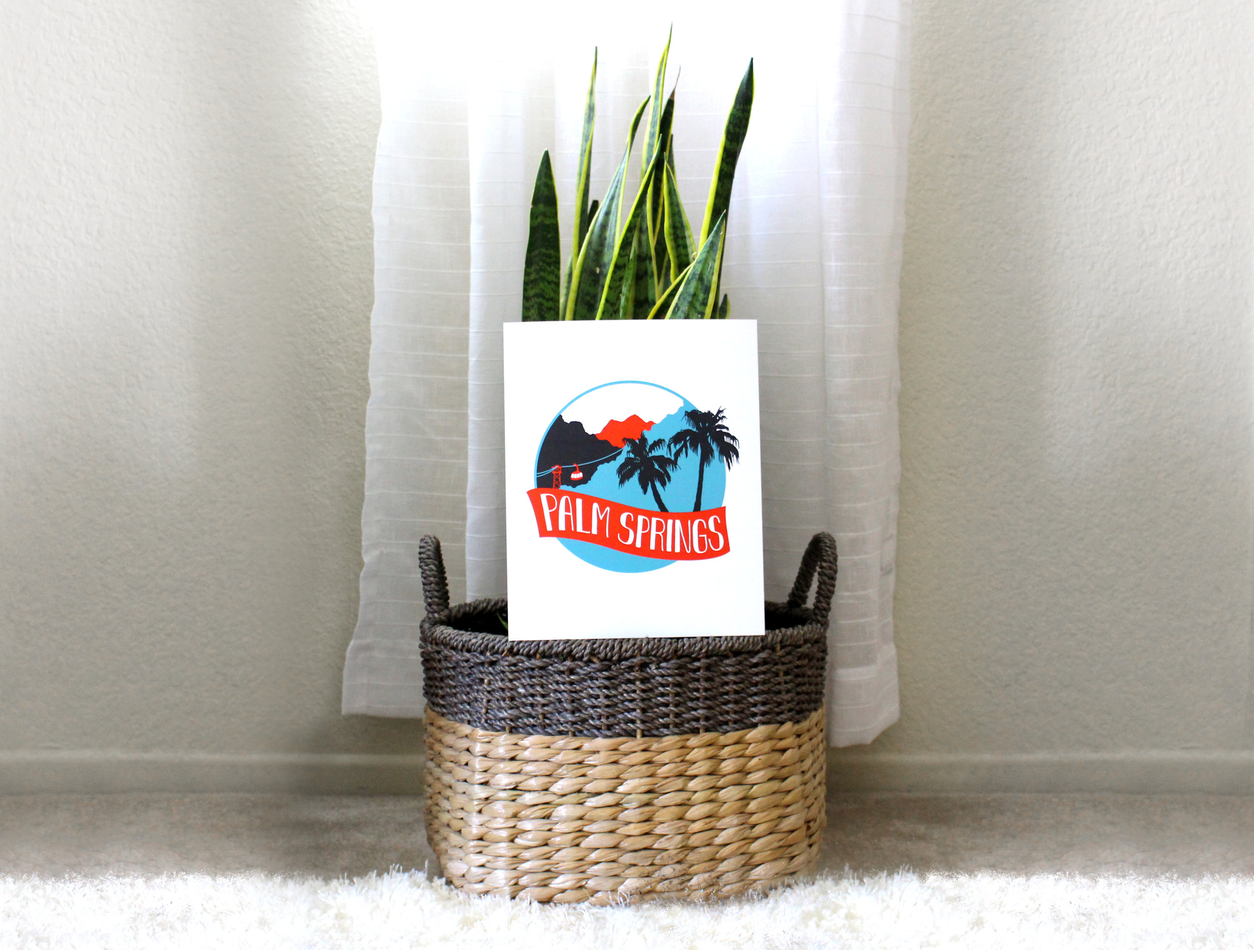 Palm Springs Retro Print