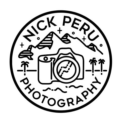 Logo for an awesome local photographer @nick_peru If those mountains and palm trees don&rsquo;t say Coachella Valley awesomeness, I don&rsquo;t know what does 🌴☀️
.
.
.
.
#logo #inspiration #photographer #photography #mountains #palm #trees #coachel