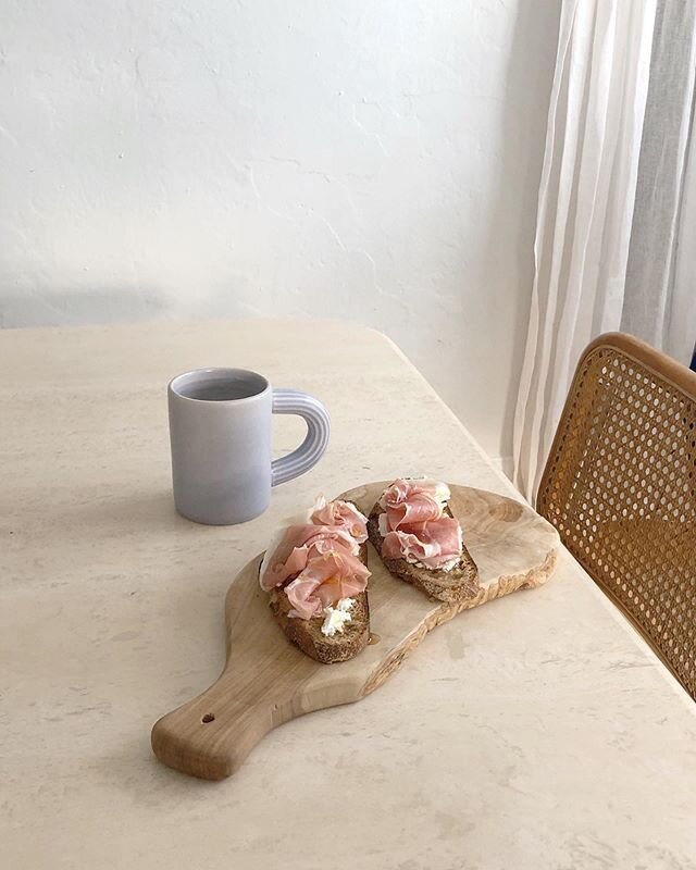 Morning tea and toast ☕️