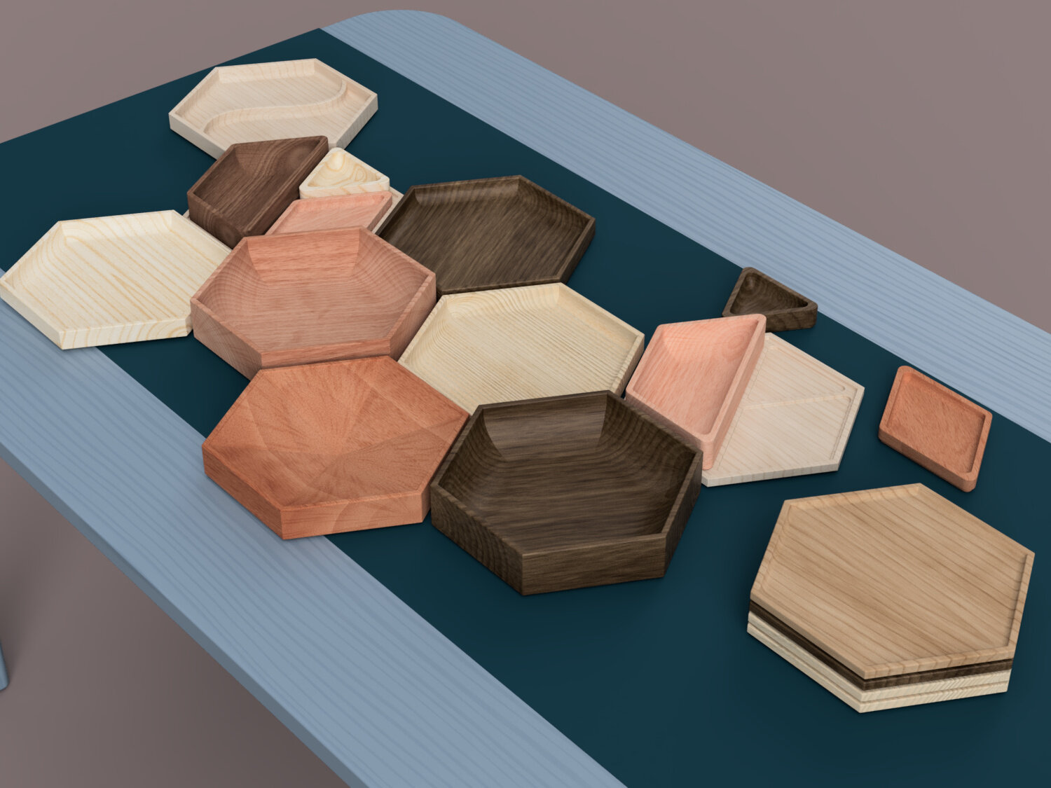 Table_Set_Honeycomb_Dishes_Wood_01.jpg