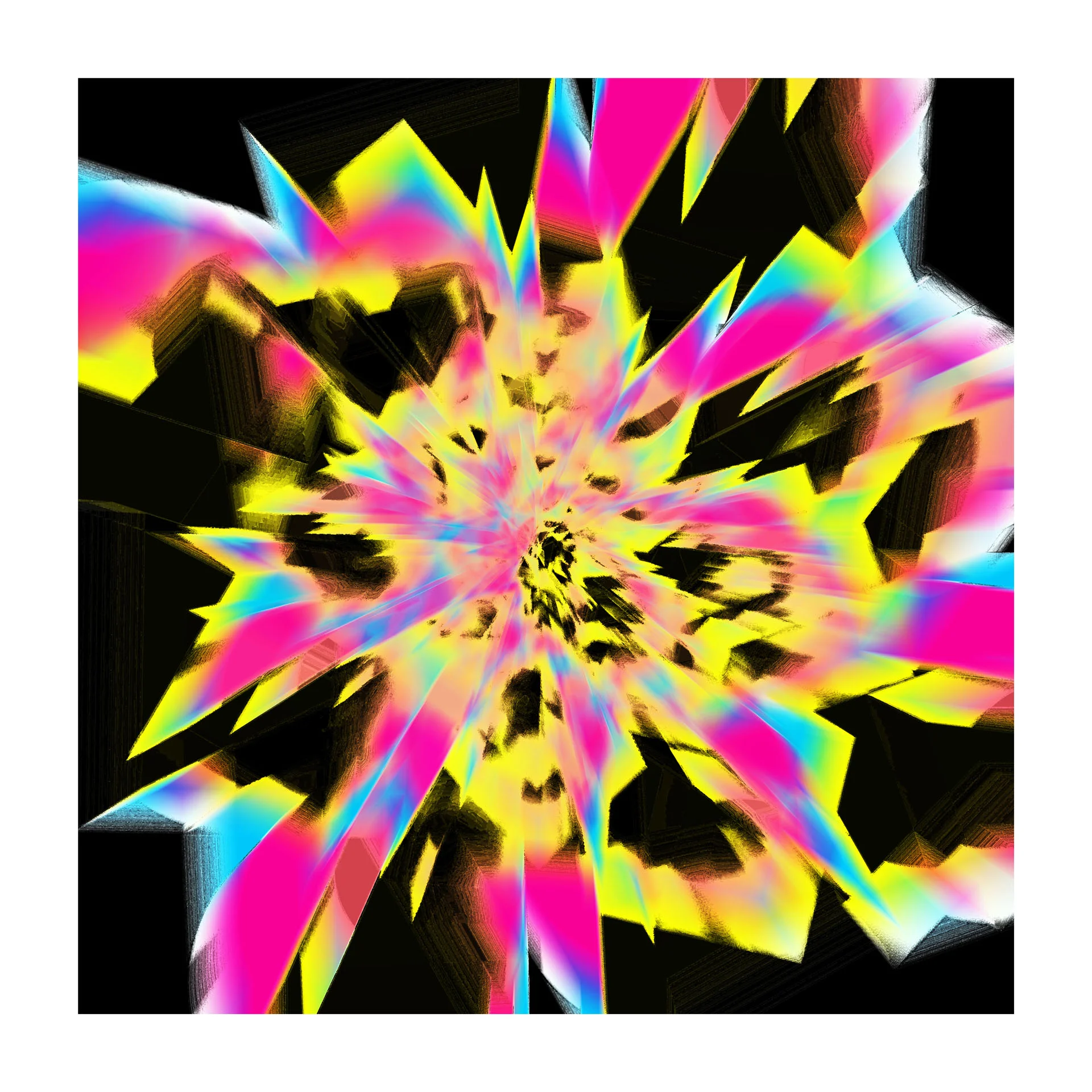 Liquefaction , 2013. 36 x 36 in (91.44 x 91.44 cm). digital art print.
