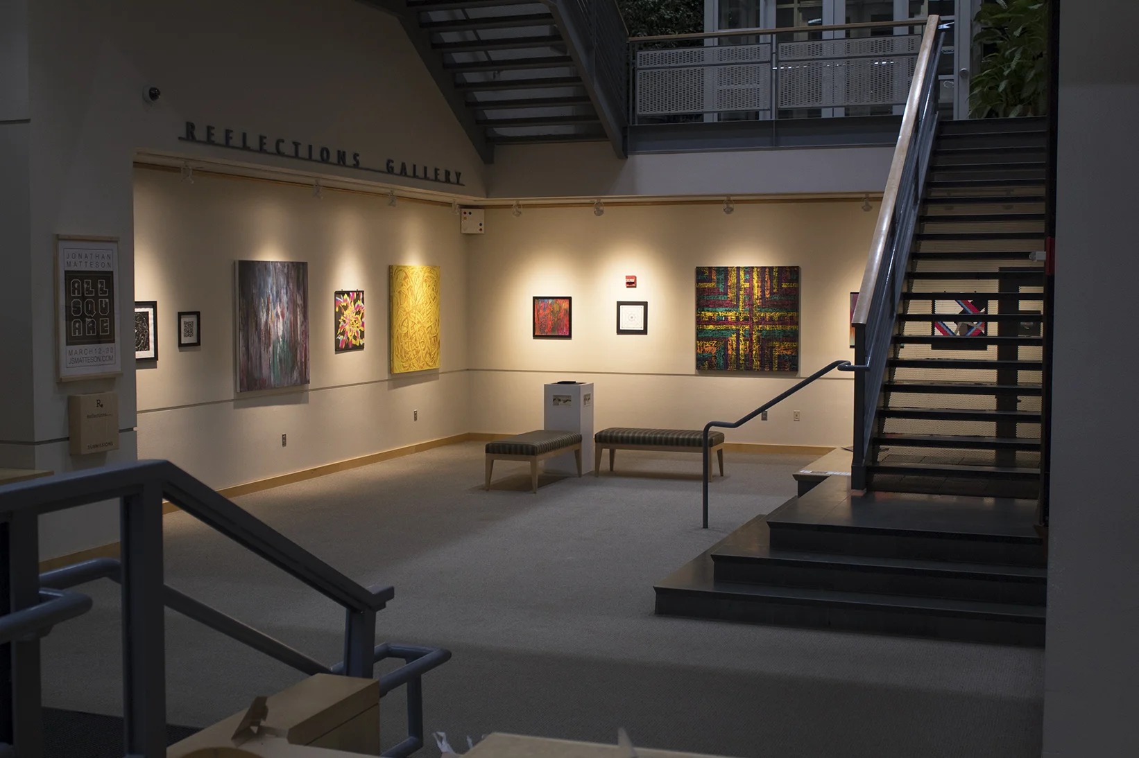 ALLSQUARE , 2018. Reflections Gallery, University of Idaho, Moscow, ID (solo show)