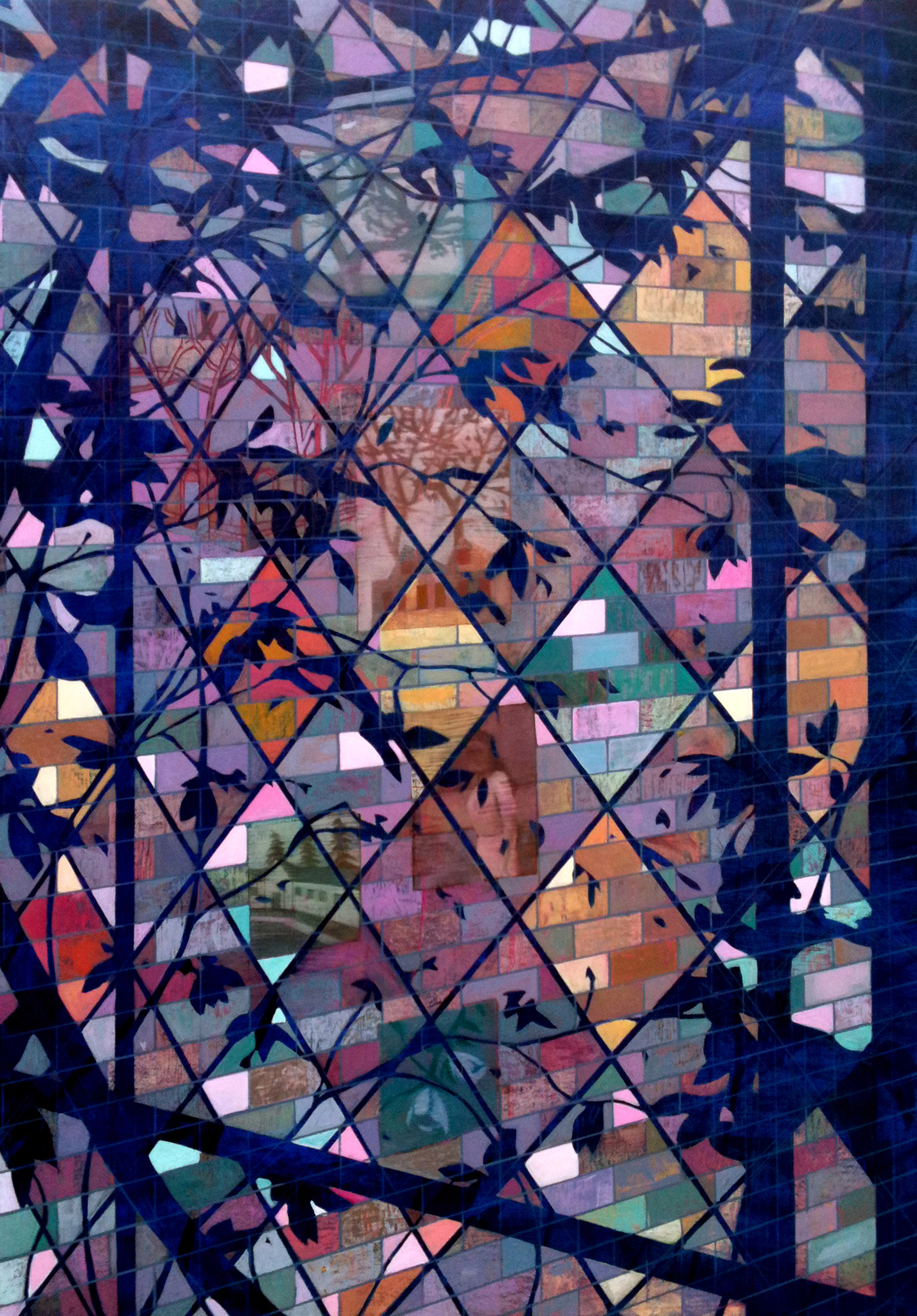   ​Church Window   29 x 21  Oil On Canvas  2013  