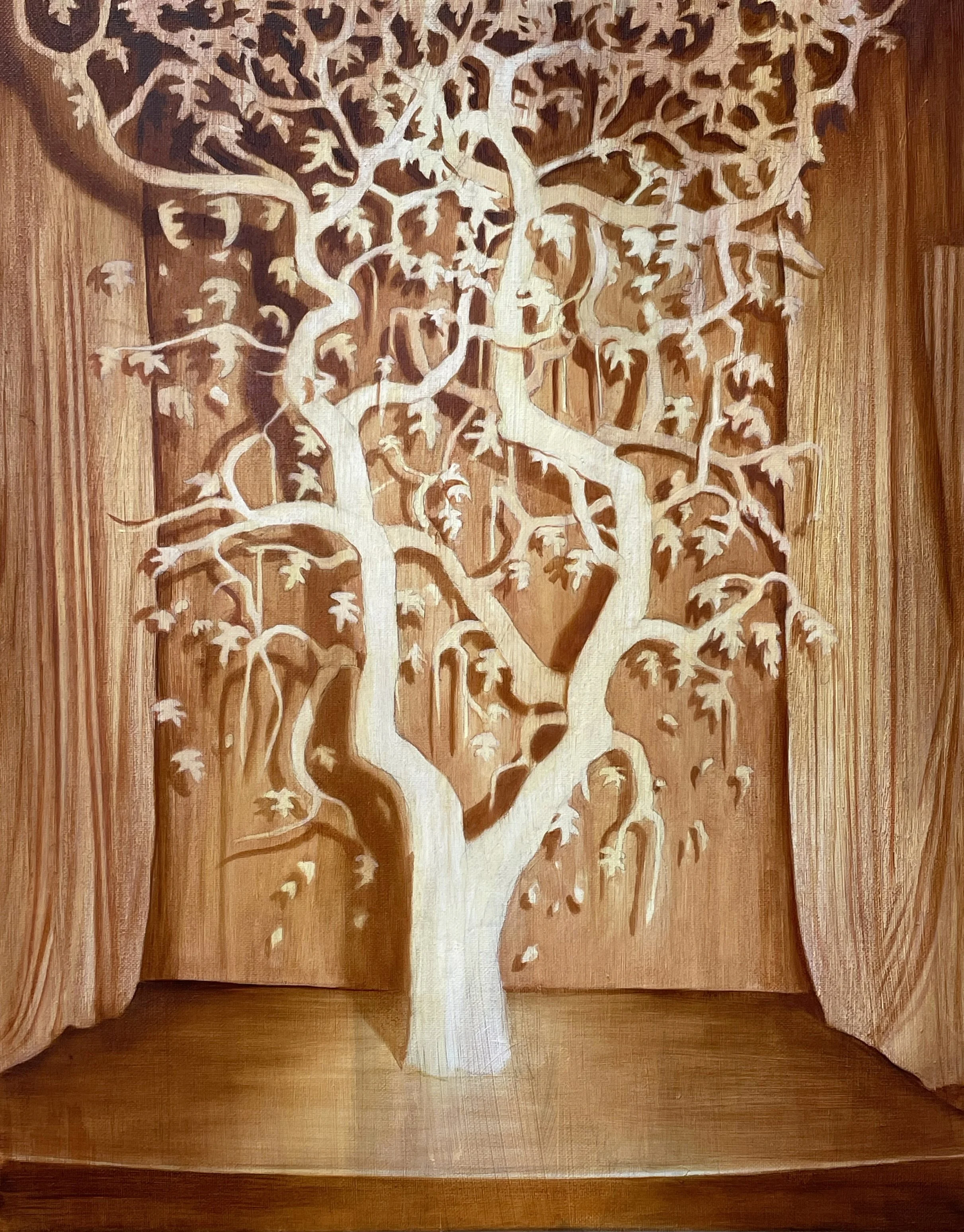   Closing Night   24” x 18”  Oil On Canvas  2025 