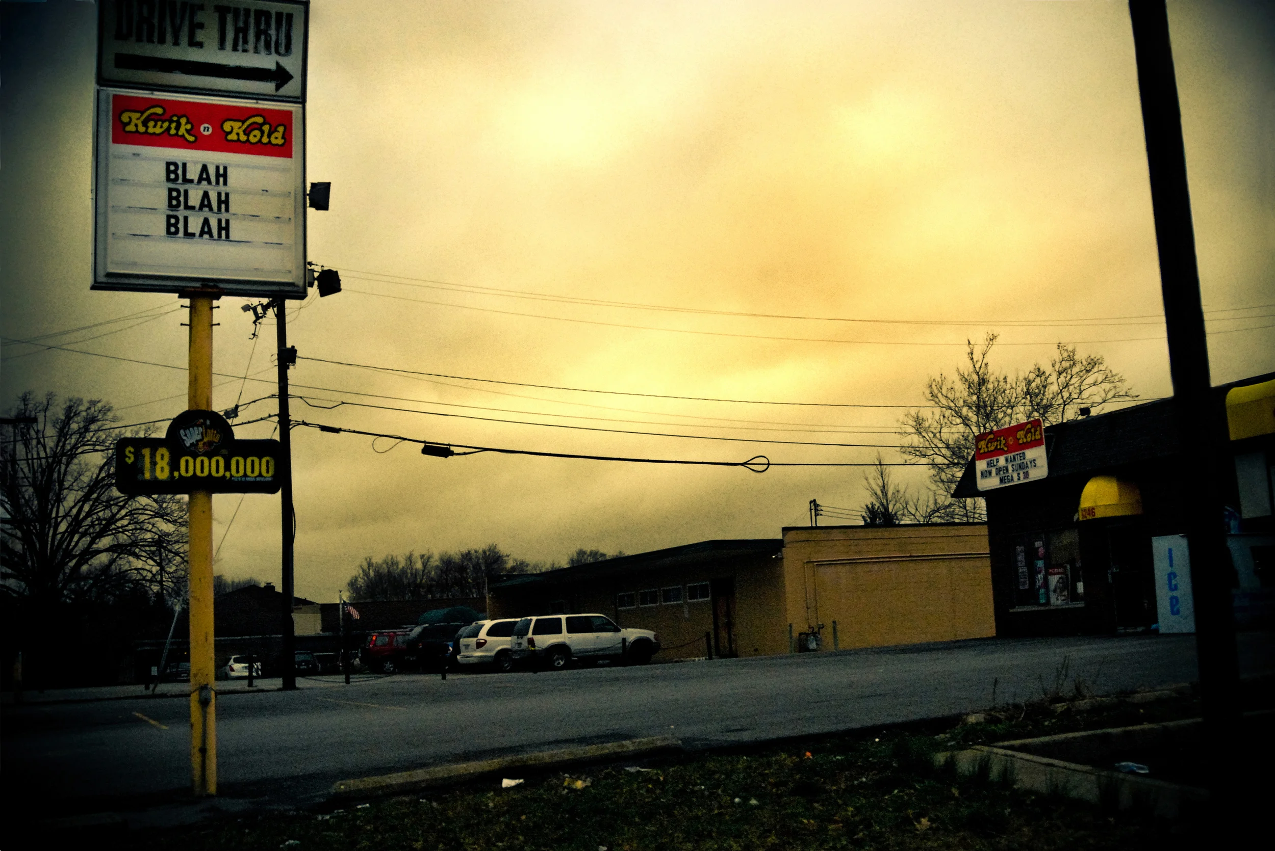 Blah, Blah, Blah, Cincinnati, Ohio, 2010.