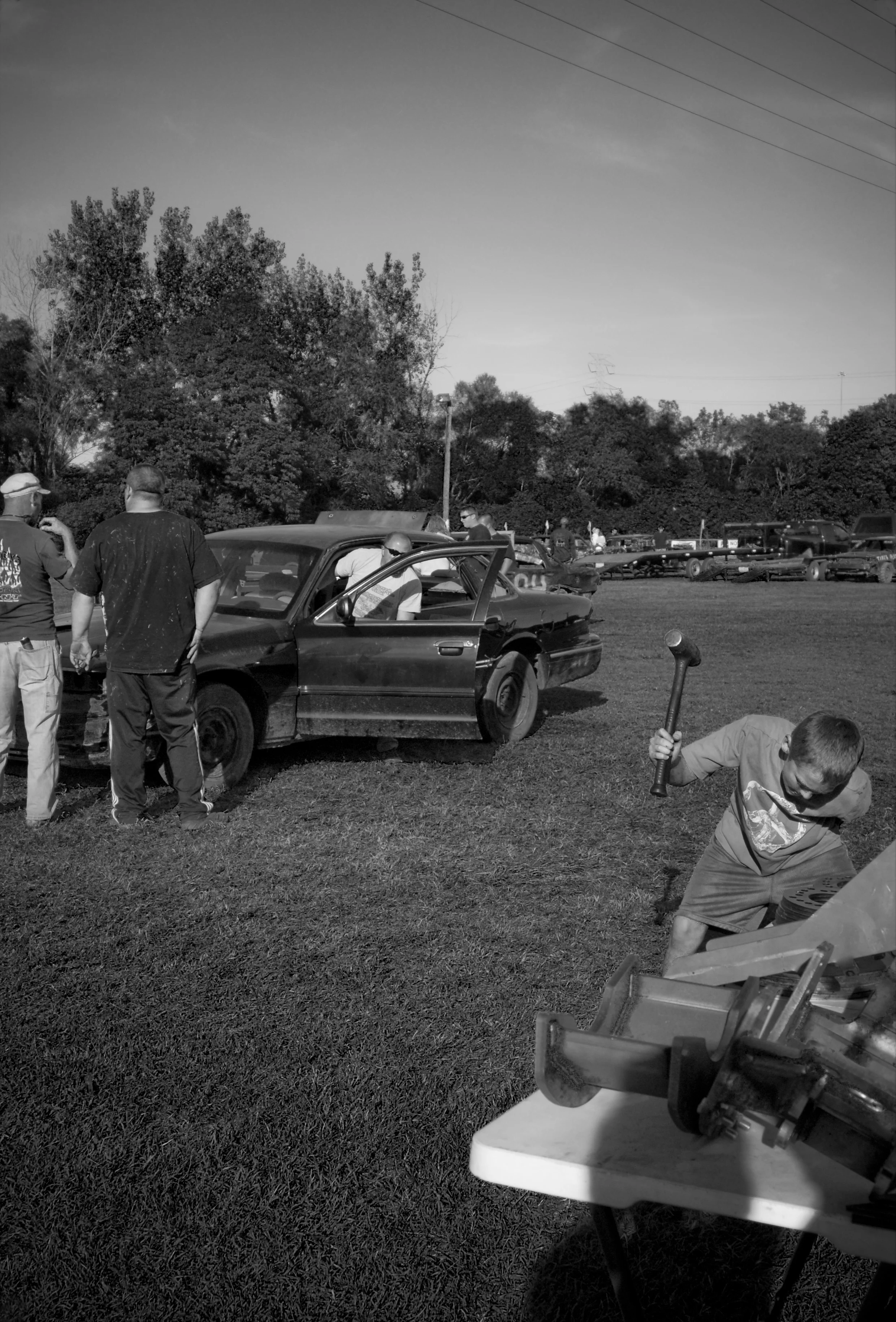 Demolition Derby, Carthage, Ohio, 2013.