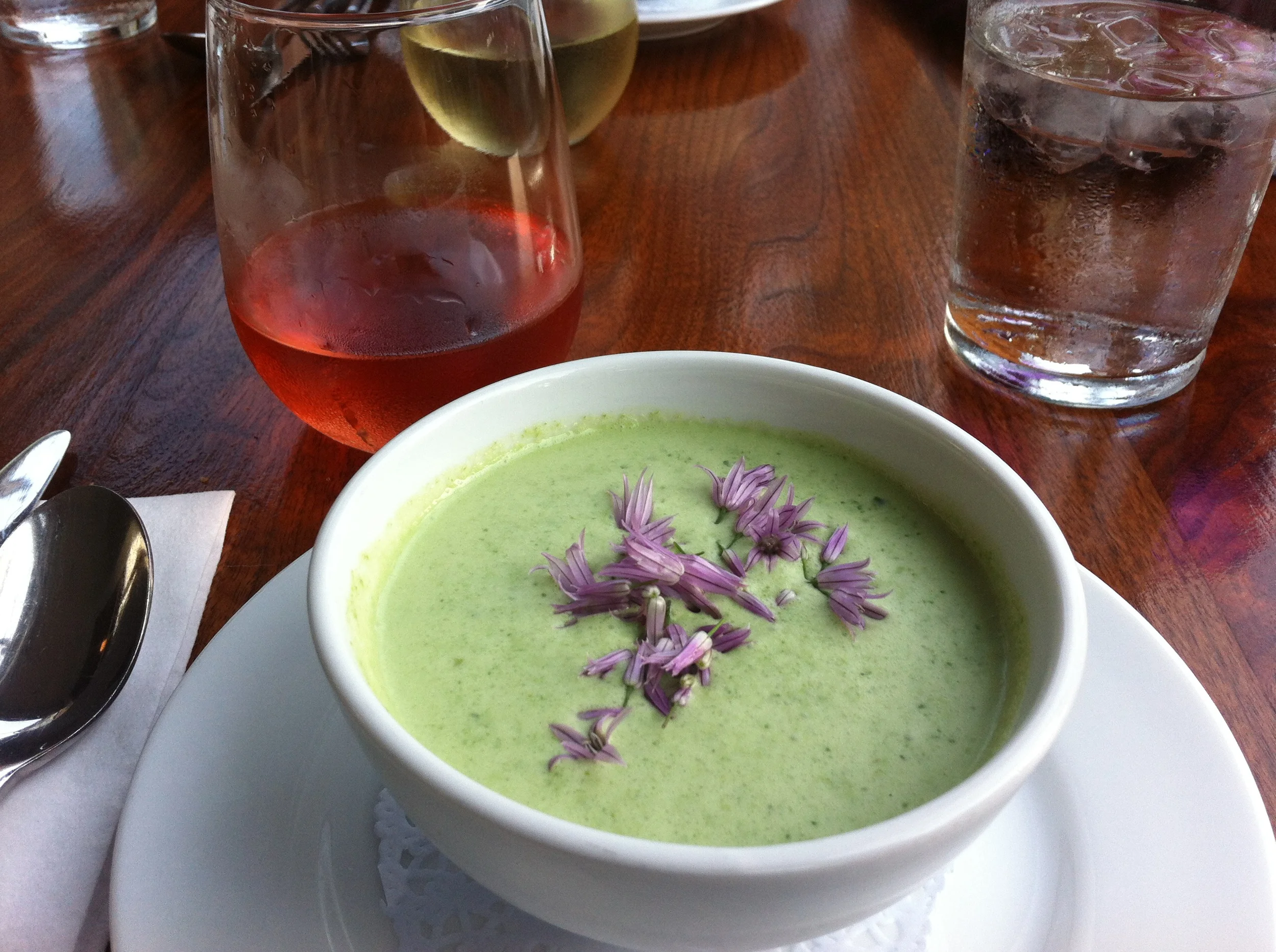 chilled sorrel soup