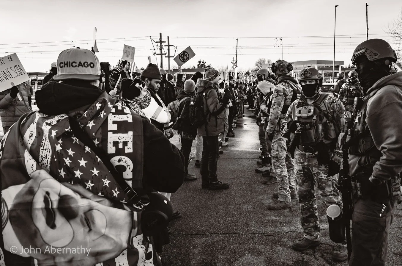 Protests are continuing in Minneapolis following the killing of Renee Nicole Good, who was shot and killed by an ICE agent during a federal immigration operation earlier this week. Authorities say the agent acted in self-defense, a claim that family 